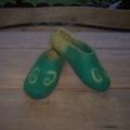 kringeliai - Shoes & slippers - felting