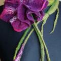 Lilac - Necklaces - felting