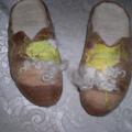 tapukai mustache - Shoes & slippers - felting