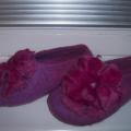 Flowers - Shoes & slippers - felting