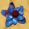 The lotus blossom - Brooches - felting