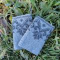 Wristlet gray - Wristlets - knitwork