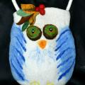 Mrs. Owl - Handbags & wallets - felting