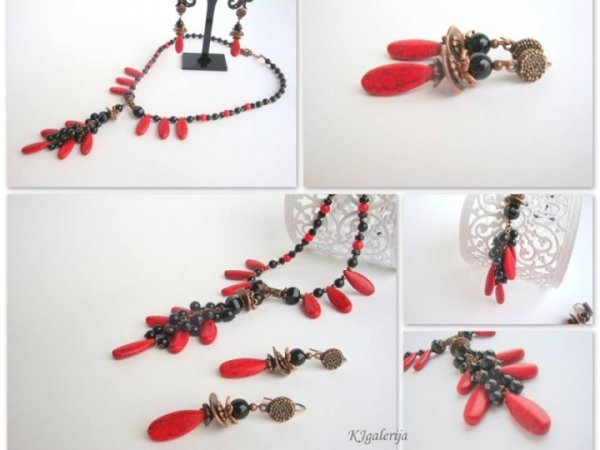 Necklaces and earrings 2