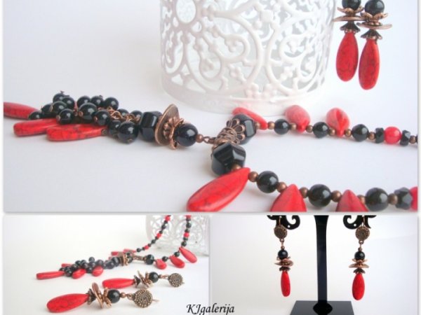 Necklaces and earrings 3