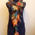 Autumn fantasy theme :) - Scarves & shawls - felting