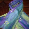 rainbow - Scarves & shawls - felting