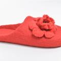 With red poppy - Shoes & slippers - felting