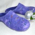 " bottomless zzvaigzdutes " - Shoes & slippers - felting