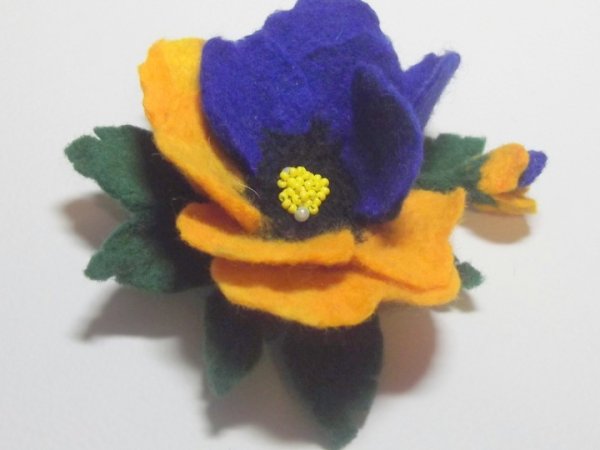stylized pansy - Flowers