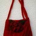 Manual " Red " - Handbags & wallets - felting
