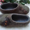 Forest trail - Shoes & slippers - felting