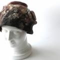 Felted merino wool hat - Hats - felting