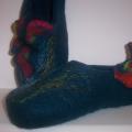 Butterflies - Shoes & slippers - felting