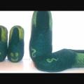 Big and small - Shoes & slippers - felting