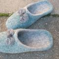 greenish - Shoes & slippers - felting