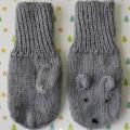 Children Gloves " Mickey " - Gloves & mittens - knitwork