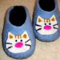 Kitten - Shoes & slippers - felting
