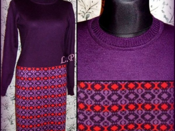 Dress - Machine knitting