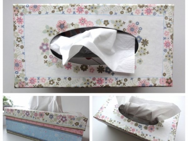 Box nosinaitėms - Decoupage