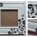 Photo frame - Decoupage - making