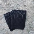 gray wristlets - Wristlets - knitwork