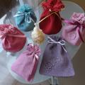 Gift Bags - Lace - needlework