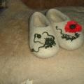 poppy - Shoes & slippers - felting