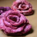 Lilac Roze - Flowers - felting