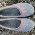 felted tapkutes " Serksnas " - Shoes & slippers - felting