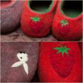 him and her - Shoes & slippers - felting