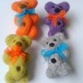 Bears - Brooches - Brooches - felting