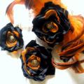 Retro Flower - Brooch - Accessory - sewing