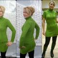 Green Felicita - Dresses - knitwork