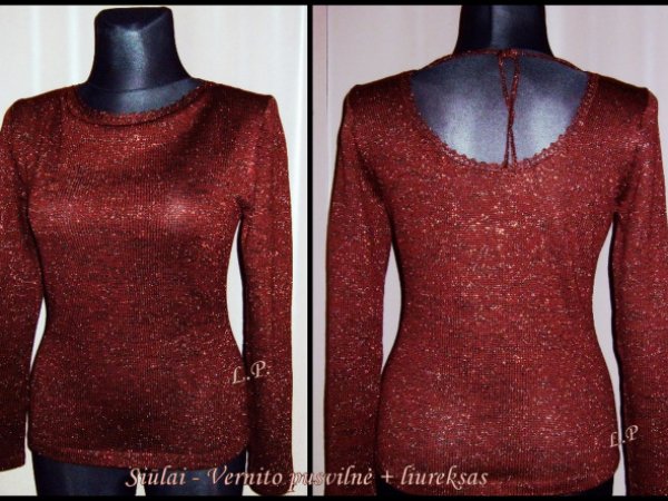 blouse - Machine knitting
