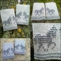 Small Wristlet horses - Wristlets - knitwork