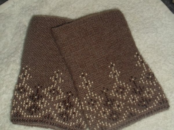 Hand warmers "Mountains" - Wristlets