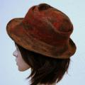 Hat " Sylvia -2 " - Hats - felting