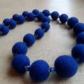 " Blue Dream " - Necklaces - felting