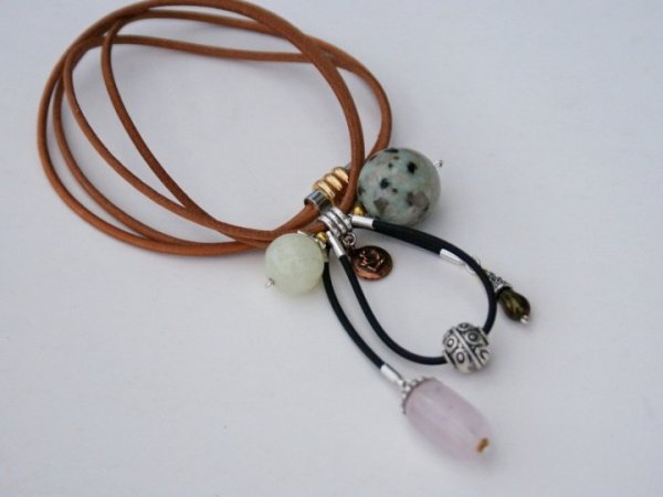 Beads " Stones " - Necklace
