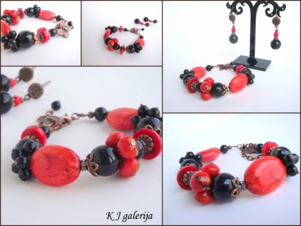 Bracelet and earrings - Kits