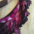 Wonderful lilac silk - Wraps & cloaks - felting