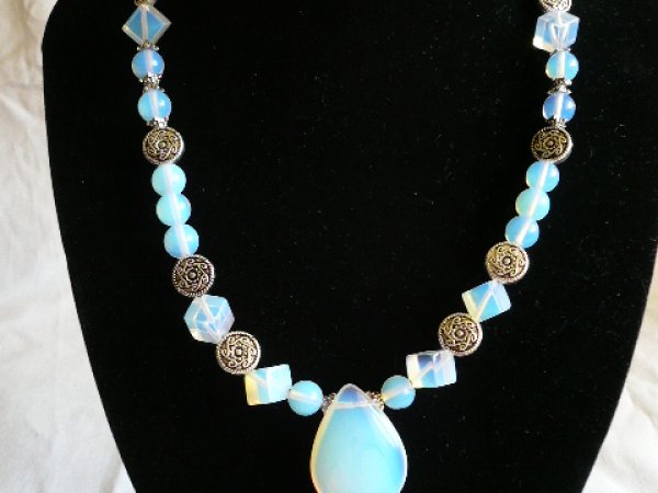 GP-469 Opal Stone verinys - Necklace