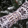 Gloves " Winter Story " - Gloves & mittens - knitwork