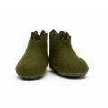 Green elf shoes - Shoes & slippers - felting