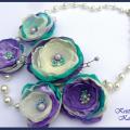 Gorgeous wedding necklace - Necklace - beadwork