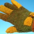 gloves with kukardom :) - Gloves & mittens - knitwork