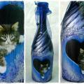 Love as ... - Decorated bottles - making