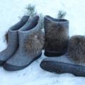 Boots " Laputa " - Shoes & slippers - felting