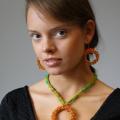 Necklace " Ratu thulium " - Necklace - needlework